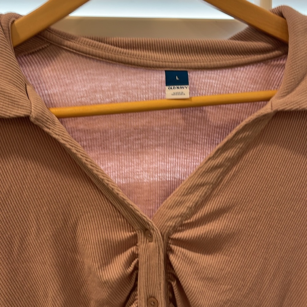 Pink button up - Picture 2 of 2